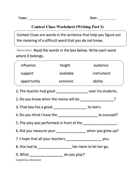 Free Language/grammar Worksheets And Printouts | 2Nd Grade Language Arts Worksheets Free ...