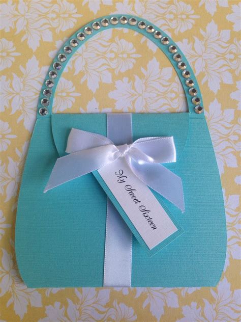 Purse invitations - TC Inspired Turquoise - 25 Purse invitations with ...