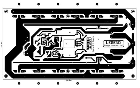 500W RMS Power Amplifier Based MOSFET | Electronic Schematic Diagram