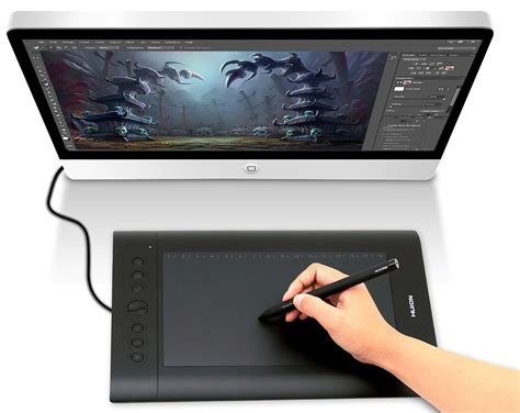 Tableta Grafica Huion H610pro - $ 3,699.00 en Mercado Libre