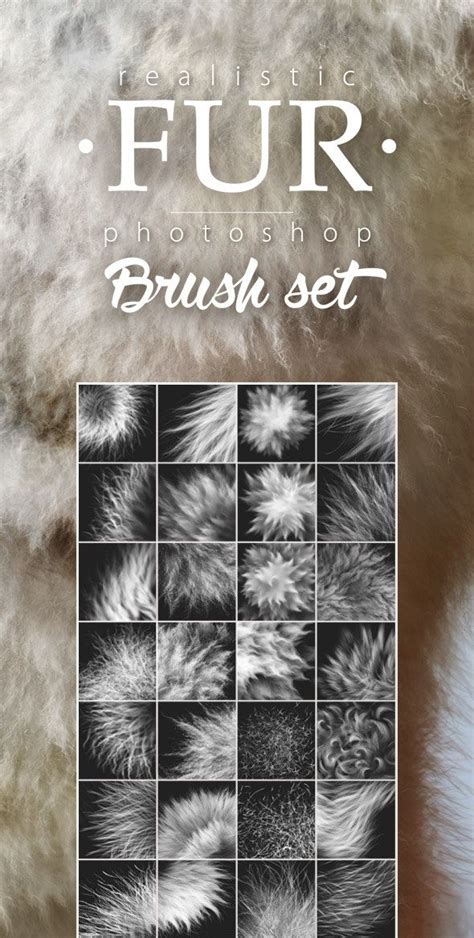 Fur realistic painting brushes for photoshop – Artofit