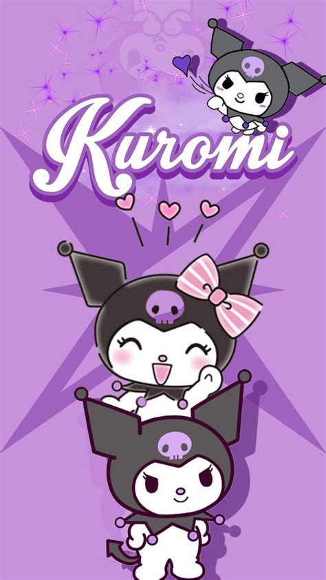 Kuromi wallpaper purple | Hello kitty coloring, Walpaper hello kitty, Hello kitty wallpaper