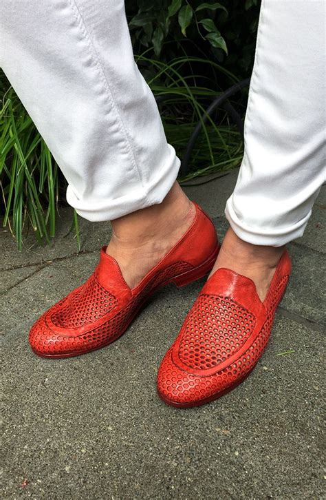 Red loafers | Red loafers, Shoe collection, Women shoes