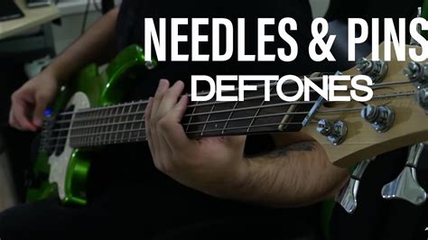 Deftones - Needles & Pins - BASS GUITAR Cover (feat. Bill Crook from ...