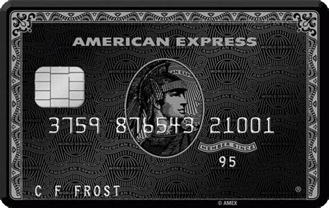 The American Express Centurion Card aka 'The Black Card' - ChargePlate - The Finsavvy Arena