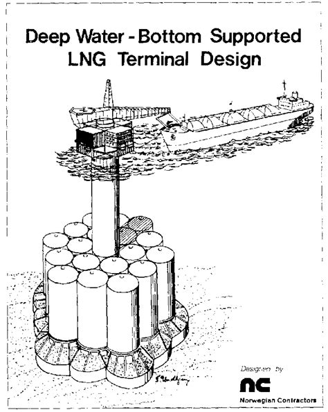 Deep Water-Bottom Supported LNG Terminal Design | Download Scientific ...