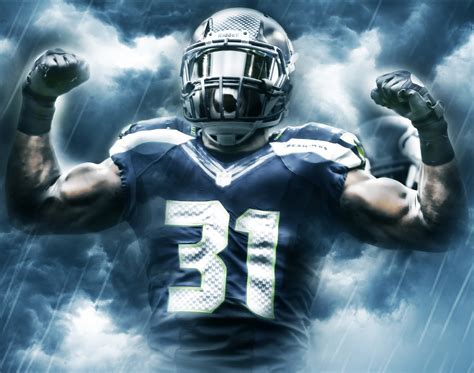 Kam Chancellor Design - Photoshop Sports Designs