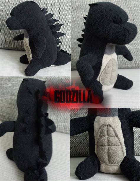 Godzilla 2014 plush #4 by ThrillerzillaArt on DeviantArt