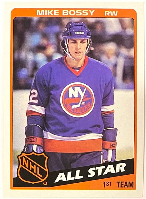 Mike Bossy 1978-79 Topps New York Islanders Hockey Rookie Card – KBK Sports