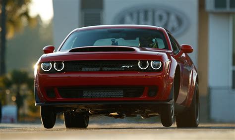 2018 Dodge Challenger SRT Demon Pulls the Wheels