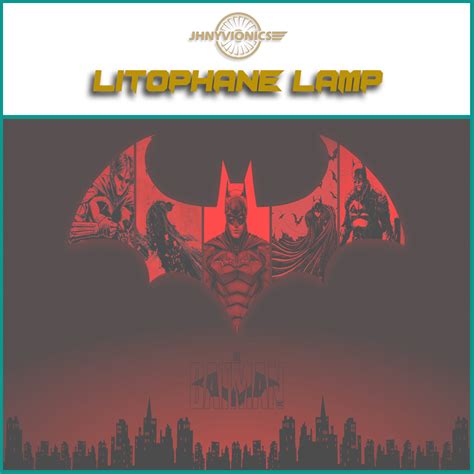 STL file BATMAN Night Lamp・3D printable design to download・Cults