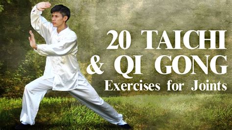 20 Tai chi & Qi Gong Exercises For Joints, Flexibility, Arthritis - YouTube