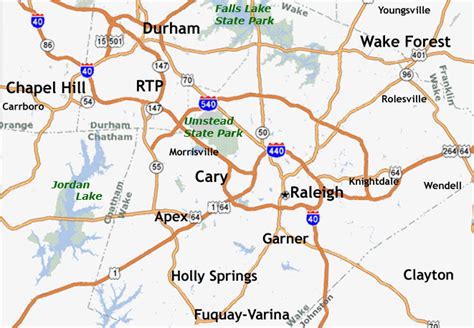 Garner north Carolina Map | secretmuseum