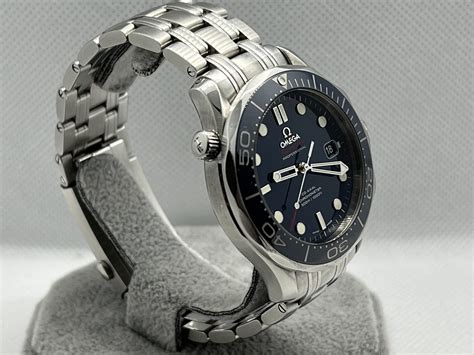 [SOLD] Omega Seamaster Diver Blue Ceramic – 2013 – B&P – Harbour Time