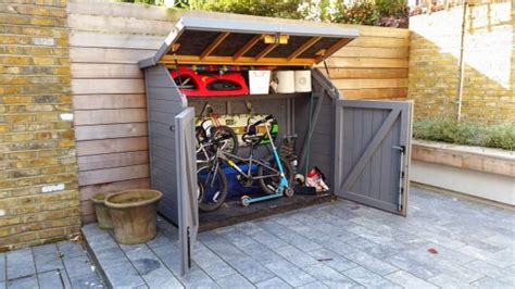 he Bike Shed Company design build and fit sturdy timber bike sheds which provide a very high ...