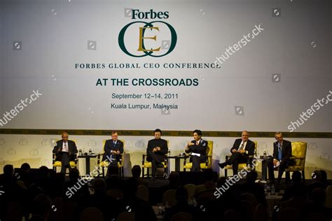 Session Ii Panel Speakers Forbes Global Editorial Stock Photo - Stock Image | Shutterstock