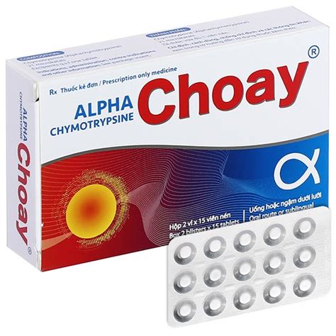 Tác dụng của alphachymotrypsin thuốc và cách sử dụng