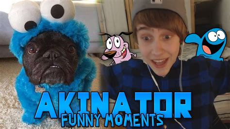 HONDEN MET KLEDING! - AKINATOR FUNNY MOMENTS! - YouTube