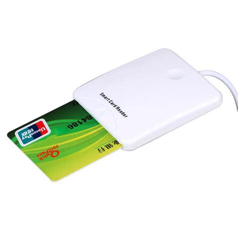 USB IC Cards Reader USB Contact Smart Chip Card Writer SIM Slot Credit Card Reader for Windows ...