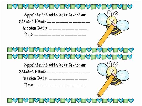 Free Printable Appointment Reminder Cards