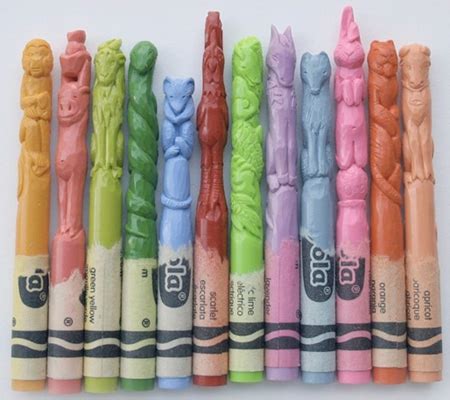 Crayon Sculptures