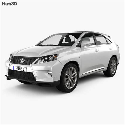 Lexus RX F Sport hybrid (AL10) 2015 3D model - Vehicles on Hum3D