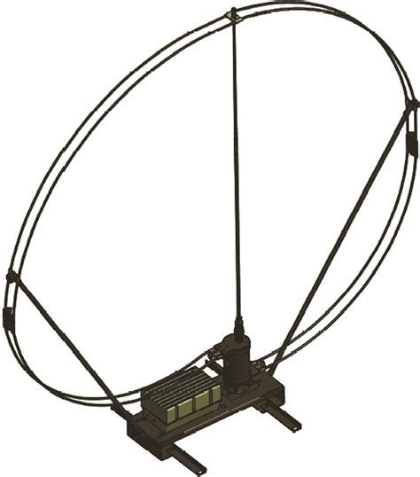 HF base station loop antenna, NVIS, 2.5 m, diameter, 1.6-30 MHz - Eylex