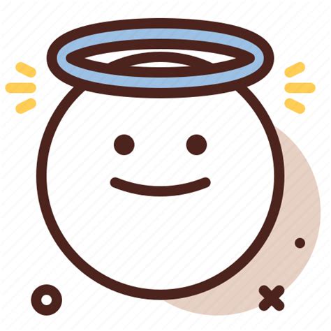 Angel, emoji, smiley, emoticon icon - Download on Iconfinder