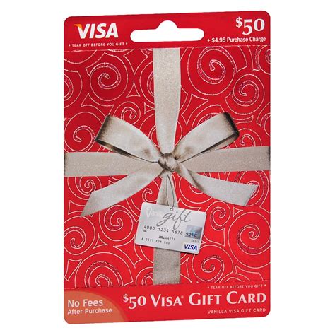 Vanilla Visa $50 Prepaid Gift Card | Walgreens