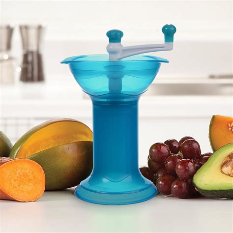 Feeding Munchkin Baby Food Grinder Light Blue 13701 Food Mills