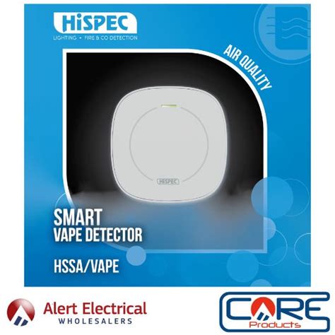 Hispec HSSA/VAPE SMART Vape Detector - Alert Electrical - Electrical Contracting Blog | Alert ...