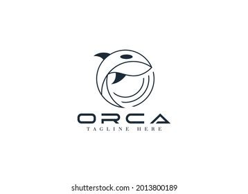 Orca Whale Sea Logo Vector Template Stock Vector (Royalty Free) 2013800189 | Shutterstock