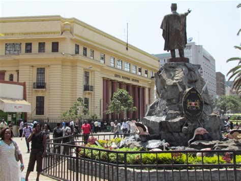 The Tom Mboya statue in Nairobi