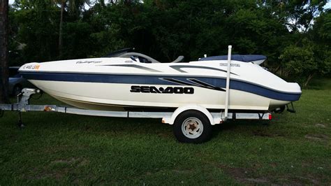 Sea Doo Challenger 2000 20' Jet Boat 2001 for sale for $500 - Boats-from-USA.com