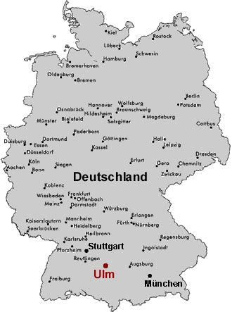 Ulm Germany Map - CYNDIIMENNA