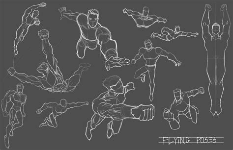 ISketch Weekly: flying poses