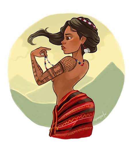 Kalinga woman | Filipino art, Filipino tattoos, Filipino