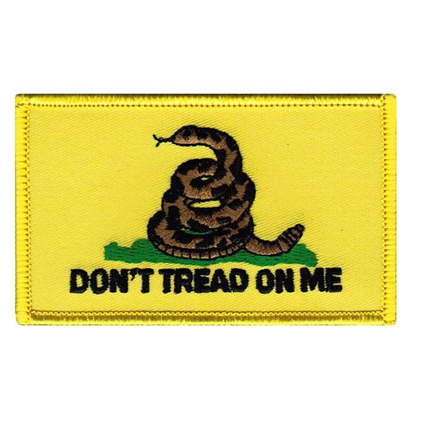 Gadsden Flag Embroidered Patch