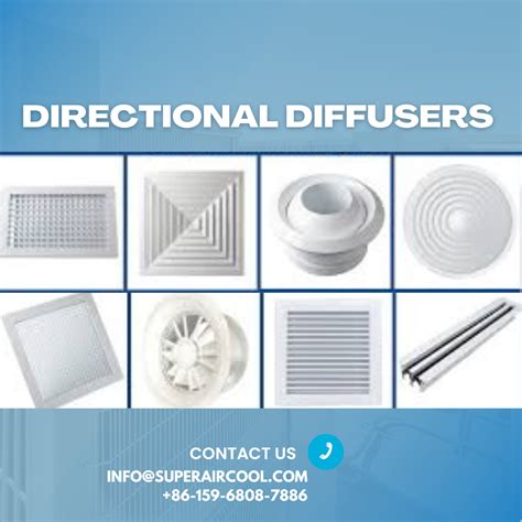 Directional Diffusers: Installation, Maintenance, Operational Mechanism ...