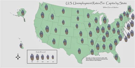 Geography 200 - matheewh: Proportional Symbol Map