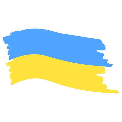 Painted Ukraine flag vector illustration 22903346 Vector Art at Vecteezy