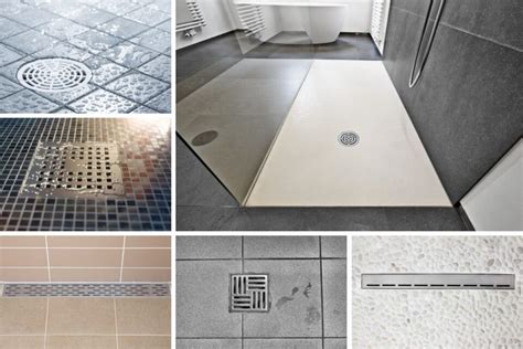 8 Different Types of Shower Floor Drains