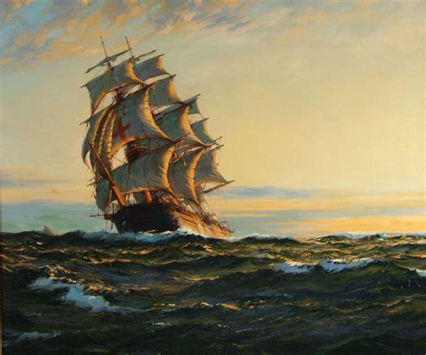 Pin by Mael Coluim on Sail | Ship paintings, Sailing ships, Marine artist