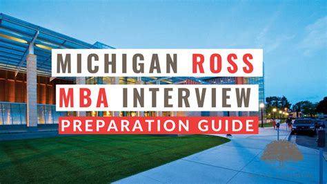 Michigan Ross MBA Interview Preparation Guide