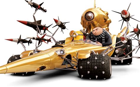 Gru's Golden Ride - Despicable Me 3 4K Ultra HD Wallpaper