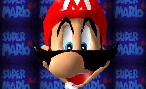 Super Mario 64 Face Stretch App