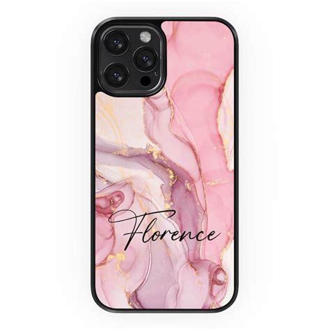 Personalized Name - Colored Marble - iPhone Case – idocolors