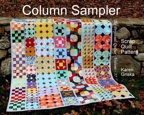 Selvage Blog: New Quilt Pattern: Column Sampler!