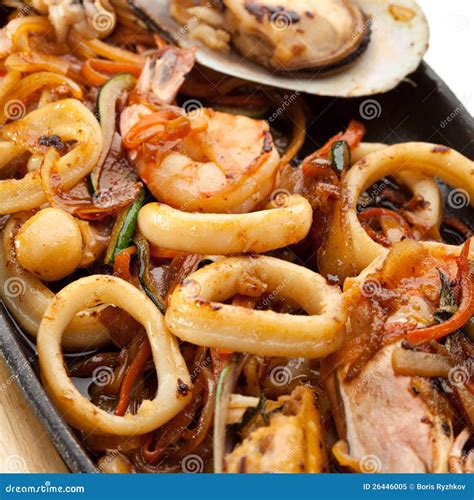 BBQ Seafood stock image. Image of cuisine, meal, grill - 26446005