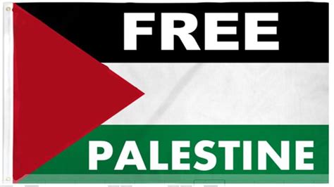 Palestine Flag - 3x5 Ft - Vivid Color - Fade Proof - Islamic Gift in Nepal at NPR 7553, Rating: 5